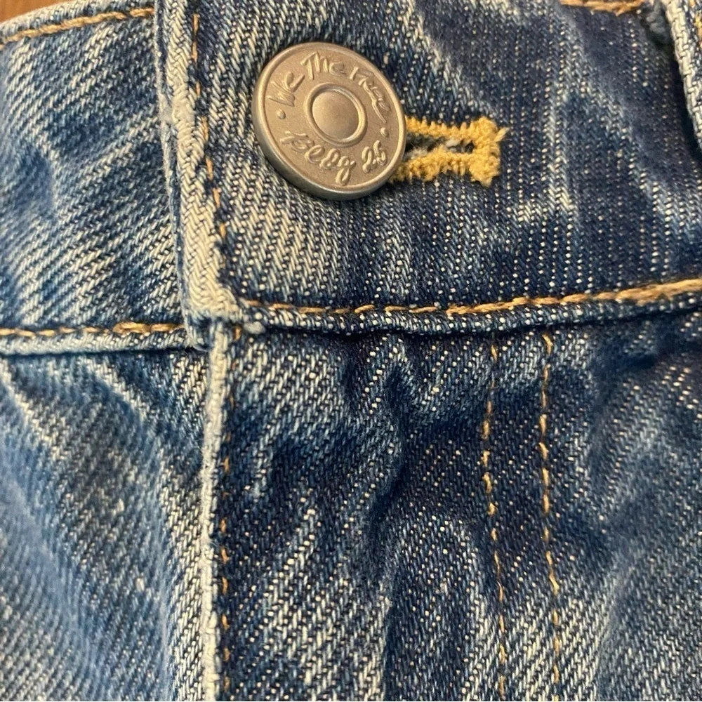 Free People Bailey Denim Mini Skirt size 24